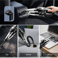 6000PA Cordless Car Vacuum Cleaner – Handheld Portable with 2000mAh Battery & 5 Accessories goobingoo