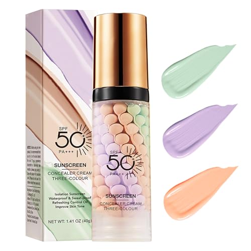 3-in-1 Face Primer SPF 50 Tone Correcting Moisturizer & Makeup Base