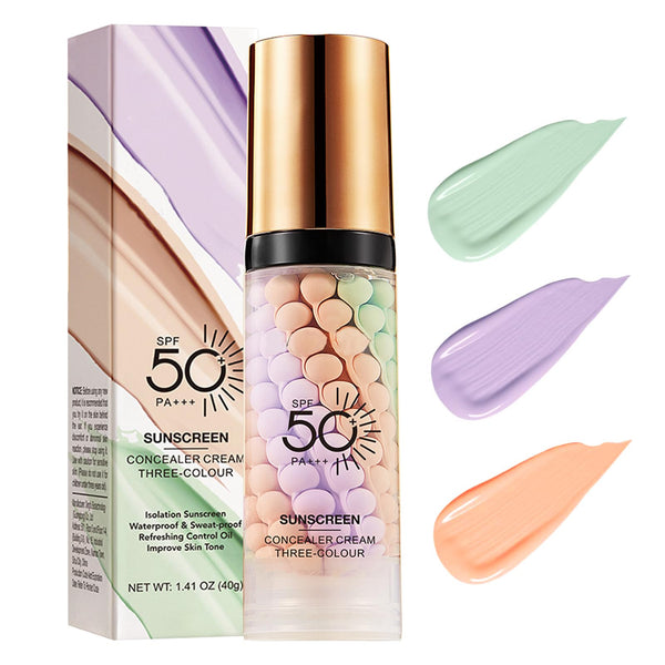 3-in-1 Face Primer SPF 50 Tone Correcting Moisturizer & Makeup Base