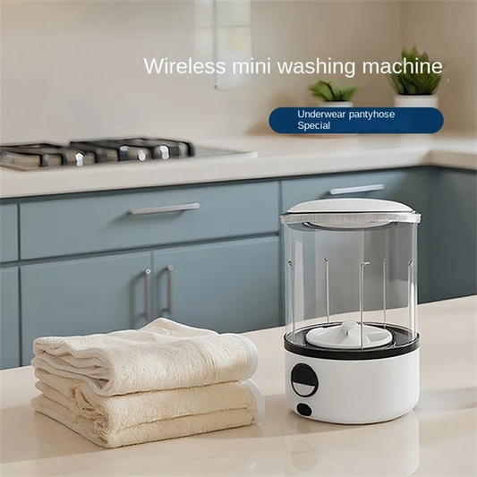 2L Mini Washing Machine, Portable Automatic Washer for Underwear, Socks & Baby Clothe