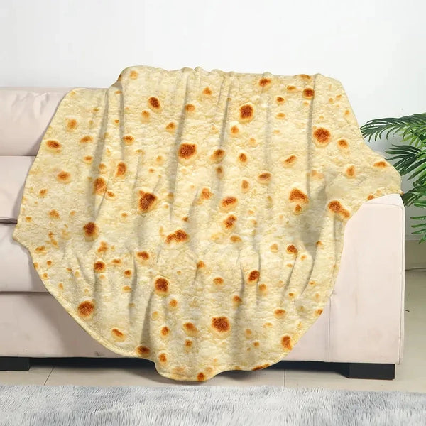 goobingoo Giant Burrito Blanket - Ultra-Soft Flannel Tortilla Throw Blanket for Kids and Adults goobingoo