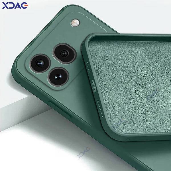 Luxury Dual Layer Silicone Case for Honor 600 / Pro / Lite – Lens Protection goobingoo
