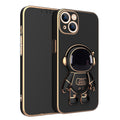 3D Astronaut Anti-Drop Phone Case with Electroplated Stand My Store