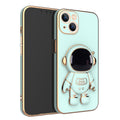 3D Astronaut Anti-Drop Phone Case with Electroplated Stand My Store