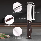 Premium Stainless Steel Multipurpose Peeler – Sharp Blade Sugarcane & Pineapple Cutter (1 or 2 Pieces)