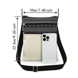 Cartoon Animal Print Crossbody Bag
