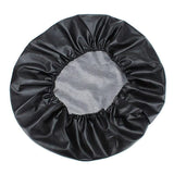 14-17" Universal Spare Tire Cover PVC PU Black White Protector Bag Pouch for Car