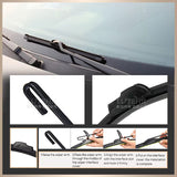 Wiper Blades For Mini Clubman R55 2007-2012 18 18 12 12 Front Rear
