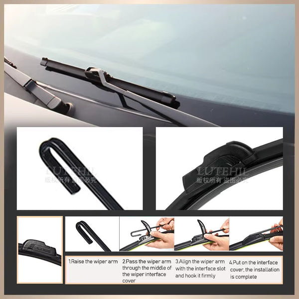Wiper Blades For Mini Clubman R55 2007-2012 18 18 12 12 Front Rear