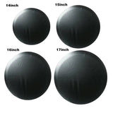 14-17" Universal Spare Tire Cover PVC PU Black White Protector Bag Pouch for Car