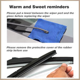 Wiper Blades For Mini Clubman R55 2007-2012 18 18 12 12 Front Rear