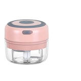 Mini Electric Garlic Chopper USB Rechargeable Food Processor
