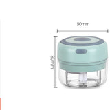 Mini Electric Garlic Chopper USB Rechargeable Food Processor