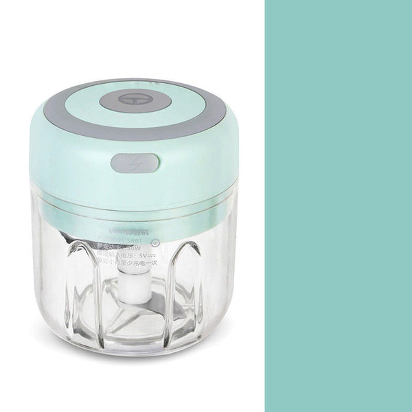 Mini Electric Garlic Chopper USB Rechargeable Food Processor