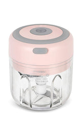 Mini Electric Garlic Chopper USB Rechargeable Food Processor
