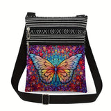 Cartoon Animal Print Crossbody Bag
