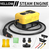 High-pressure steam cleaner, household steam cleaner handheld, suitable for kitchen fumes, sofas, small air conditioners, washing machines