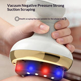 Electric Gua Sha Massager Cupping Device Body Meridian Brush