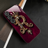 Stylish Premium Black & Red ‘R Crown’ Phone Cover – Samsung Galaxy S & A Series