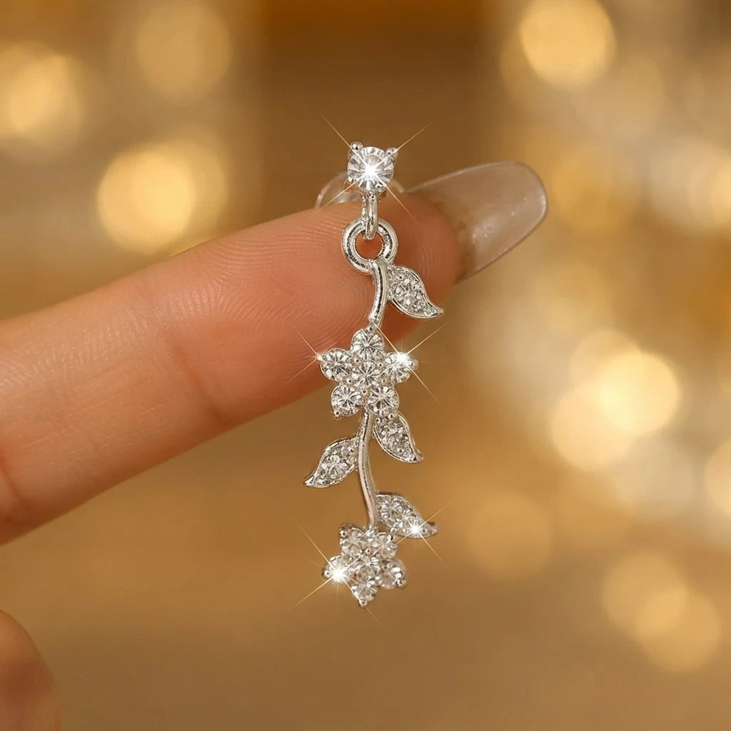 Elegant Women’s Choker Necklace & Earrings Set for Wedding & Prom goobingoo