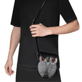 Punk Style Women’s Shoulder Crossbody Bag – Snake Print Anchor & Eagle Bold Fashion Tote Clutch