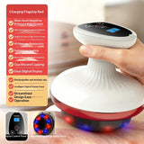 Electric Gua Sha Massager Cupping Device Body Meridian Brush