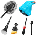 Car Interior Cleaning Kit Brush & Gel Vent Duster Auto Detailing Tools