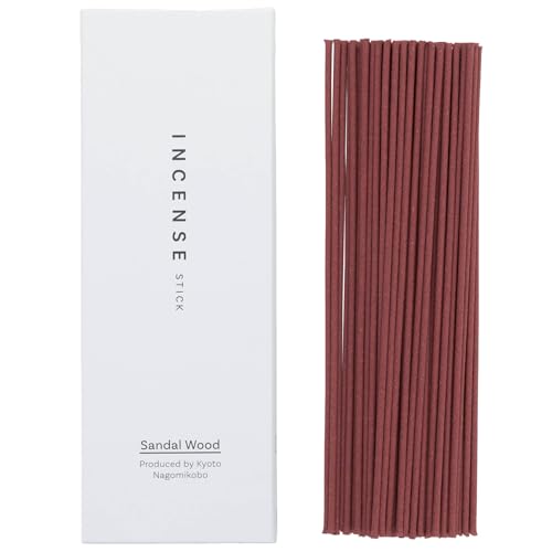 goobingoo Sandalwood Incense Sticks - Japanese Meditation Aroma for Relaxation & Stress Relief (60 Pack)
