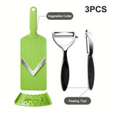 Premium Manual Cabbage Slicer & Vegetable Shredder – Heavy-Duty Multi-Purpose Cutter (1 or 3 Pieces)