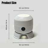 goobingoo Dynamic Rotating LED Projection Light - 360° Ocean Wave & Starry Night Projector for Kids Bedroom