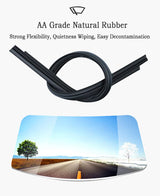 goobingoo 22" Windshield Wiper Blades Set - Premium All-Season J-Hook Beam Blades (2 Pack)
