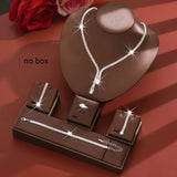 Bridal Zirconia Jewelry Set - 4pc