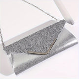Sequin Evening Clutch & Jewelry Set - 4pc