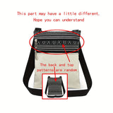 Cartoon Animal Print Crossbody Bag