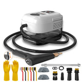 High Pressure Handheld Steam Cleaner – 35pcs Accessory Set for Kitchen, Sofa & Appliances