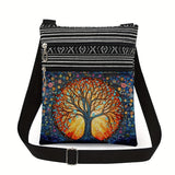 Cartoon Animal Print Crossbody Bag