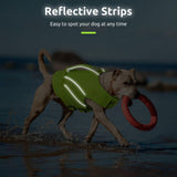 Dog Life Jacket with Front Float Adjustable Pet Swim Vest