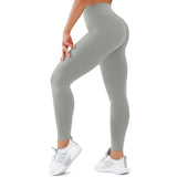goobingoo High-Waisted Yoga Leggings - Tummy Control Squat-Proof Pants with Pockets