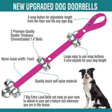 Dog Doorbells for Potty Training Adjustable Puppy Training Bells
