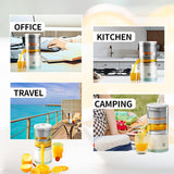 Portable Electric Citrus Juicer USB-C Rechargeable One-Touch