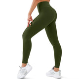 goobingoo High-Waisted Yoga Leggings - Tummy Control Squat-Proof Pants with Pockets
