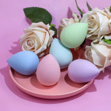 5PCS Makeup Sponge Set Latex Free Beauty Blender Soft Foundation Sponge