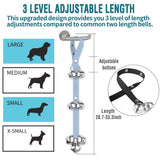 Dog Doorbells for Potty Training Adjustable Puppy Training Bells