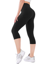 goobingoo High-Waisted Yoga Leggings - Tummy Control Squat-Proof Pants with Pockets