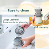 Portable Electric Citrus Juicer USB-C Rechargeable One-Touch
