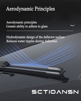 goobingoo 22" Windshield Wiper Blades Set - Premium All-Season J-Hook Beam Blades (2 Pack)
