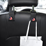 Car Headrest Hooks 4 Pack Backseat Organizer for Bags & Groceries