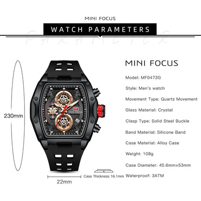 MINI FOCUS Mechanical-Tech Chronograph