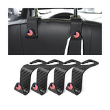 Car Headrest Hooks 4 Pack Backseat Organizer for Bags & Groceries