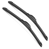 goobingoo 22" Windshield Wiper Blades Set - Premium All-Season J-Hook Beam Blades (2 Pack)